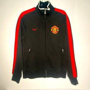 Nike Manchester United N98 Warm Up Soccer Track Training Jacket FIFA: Size M